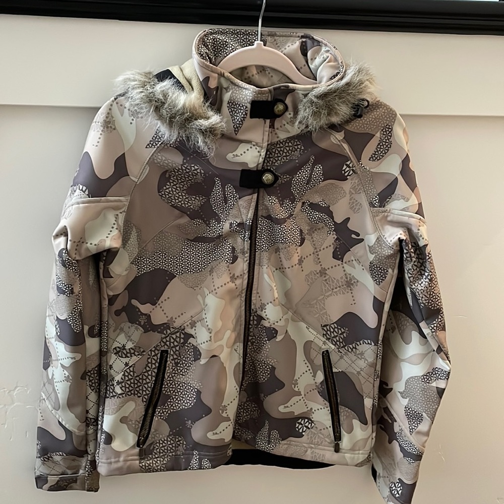 Five Fifty Five camo coat